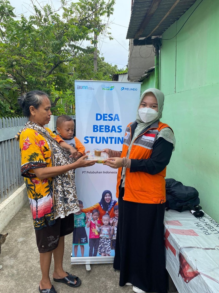 Cegah Stunting Sejak Dini Pt Pelindo Bersama Rumah Zakat Salurkan Pmt