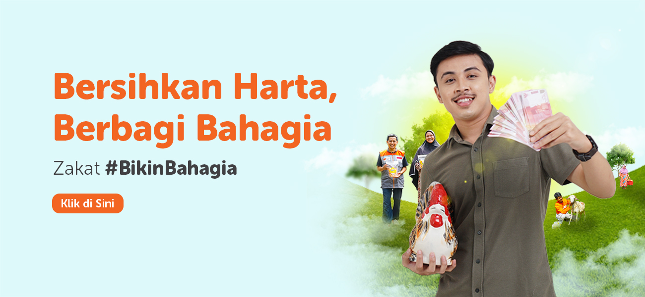 Bersihkan harta dengan zakat